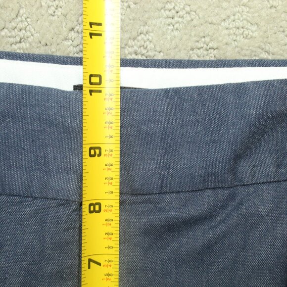 Talbots Women's Size 8P Pants (31" x 22") Slim Crop Four Pockets Blue - Picture 5 of 6